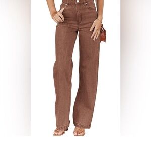 Women's Brown Jeans